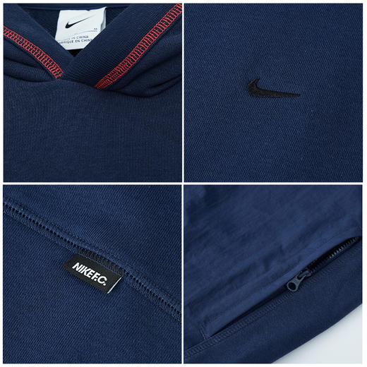 SFS耐克NIKE新款运动卫衣训练休闲上衣连帽保暖套头衫DC9025-010 商品图2