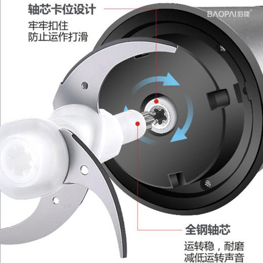 豹牌   绞肉机    2L大容量   四叶刀头  BP-MG211 商品图6