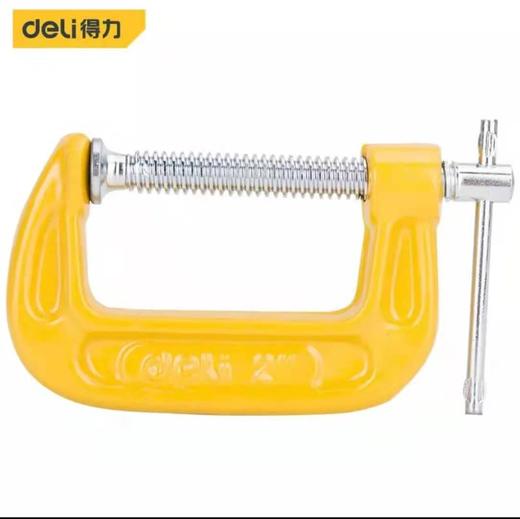 得力台虎钳G字夹 商品图0