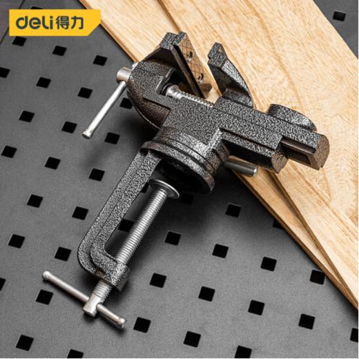 得力桌虎钳(黑) 商品图1