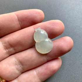 冰种翡翠大葫芦