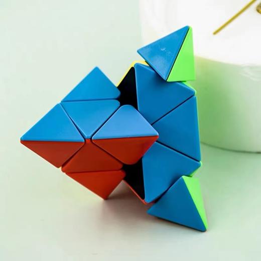 晨光 魔方金字塔异型魔方儿童益智早教玩具数字魔方中小学生6岁以上观察力动手顺滑APK959P1文具 商品图4