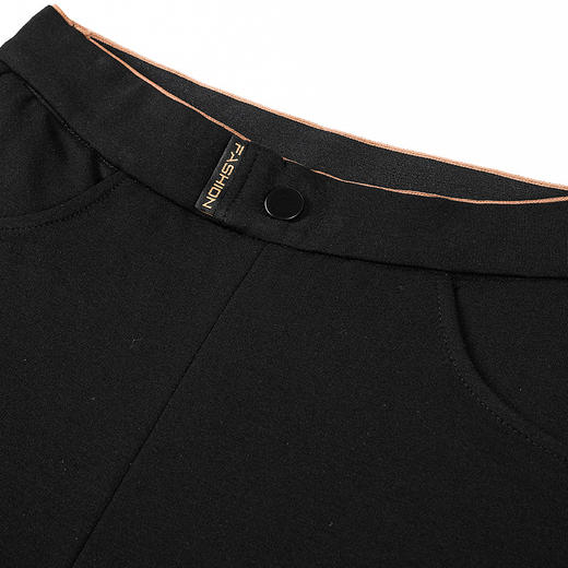 【孤品捡漏S/XL码】暖循环显瘦鹅绒裤【一条过冬】保暖松紧腰 休闲羽绒裤 踩脚小黑裤H224070458 商品图3