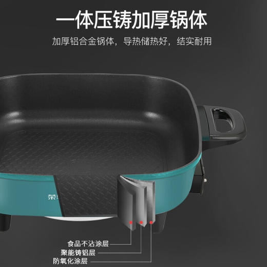 荣事达（Royalstar） 多功能电热锅1 5L  HG36F 商品图4