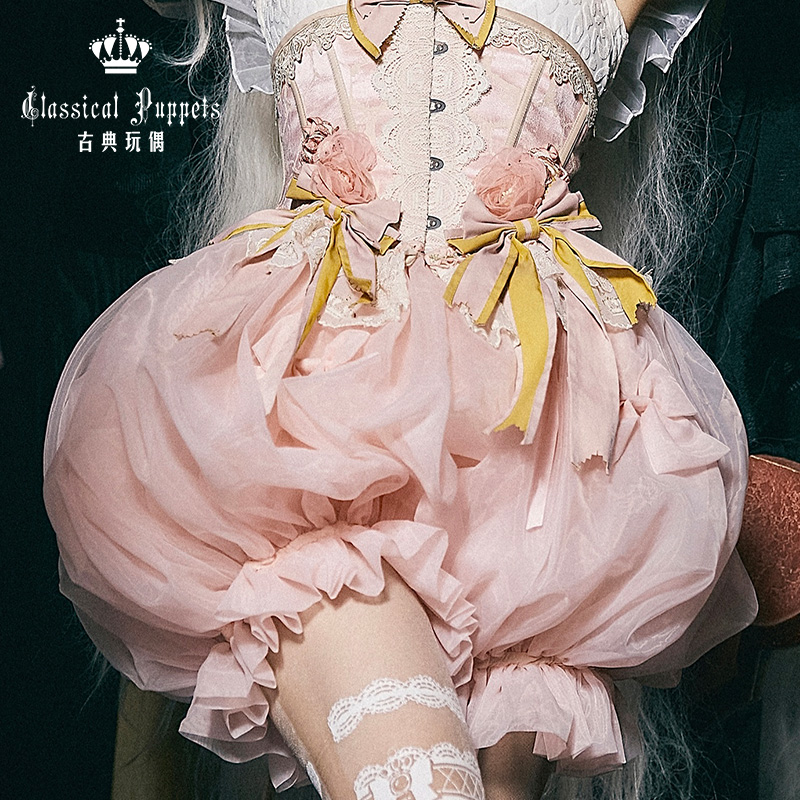 【现货】暴力A南瓜裤 古典玩偶 Lolita裙撑