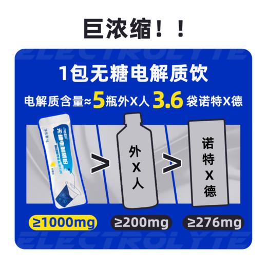 【VIP半价专区】【3.0口味偏浓】无糖电解质固体饮料4g*20袋 商品图2