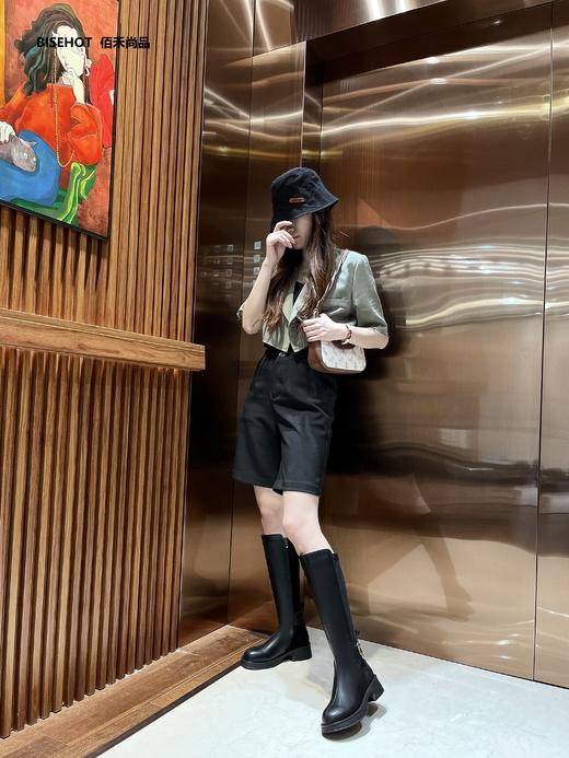 新品薄绒百搭舒适显瘦高靴937B25539 商品图5