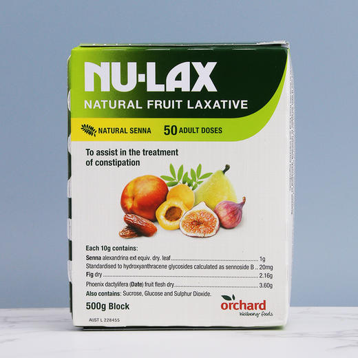 【保税发货】澳洲NU-LAX乐康膏 果蔬水果膏纤维膳食500g 商品图1