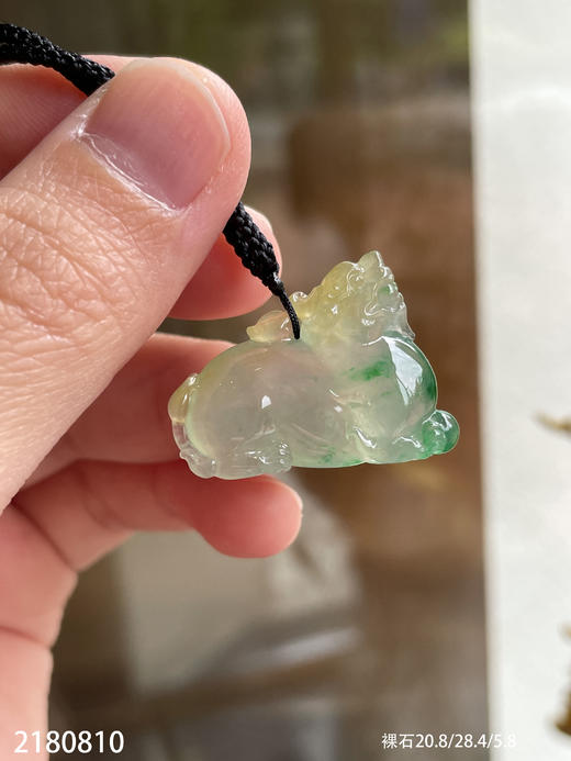 冰三彩麒麟裸石58999【2180810】 商品图0