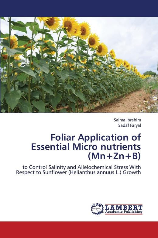 【预售 按需印刷】Foliar Application of Essential Micro Nutrients (MN+Zn+b) 商品图0