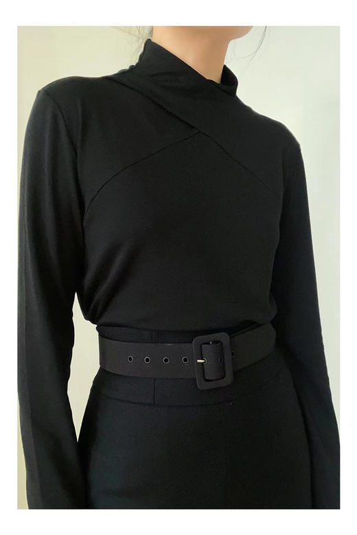 Viktoria Chan | AW19037 Mary Overlapped TOP [套头上衣] 商品图0