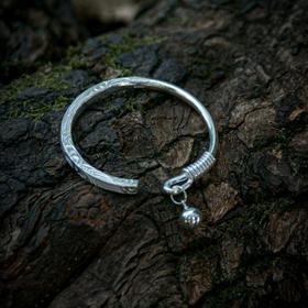 杨洪江老师 湘西非遗手工银饰凤凰镯（999足银）预售7天