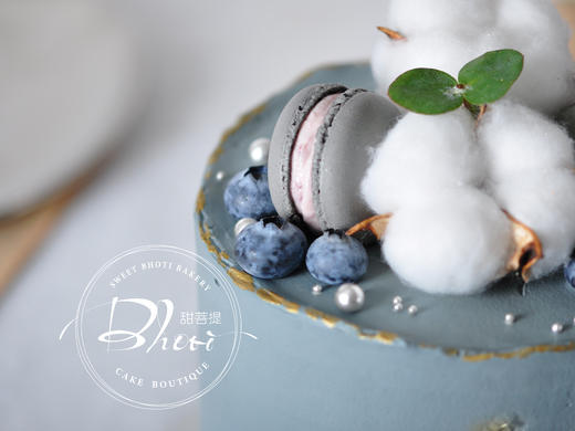 动物性淡奶油系列（蓝莓王后）英国进口纯动物奶油生日蛋糕【加高款】 商品图4