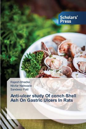 【预售 按需印刷】Anti-ulcer study Of conch Shell Ash On Gastric Ulcers In Rats