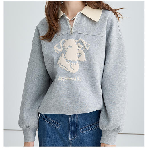 裁缝学苑AX18 卫衣纸样女装新款polo领服装打板衣服样板裁剪图纸 商品图3