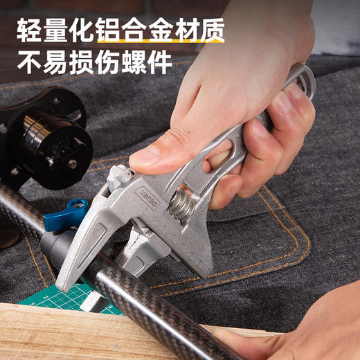 得力卫浴扳手管活两用(银) 商品图2