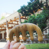 绿檀原木整木制作按摩梳 商品缩略图1