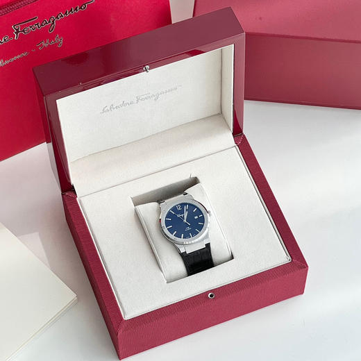 菲拉格慕F-80 Slim系列男表-鳄鱼纹黑色 商品图2