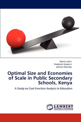 【预售 按需印刷】Optimal Size and Economies of Scale in Public Secondary Schools  Kenya