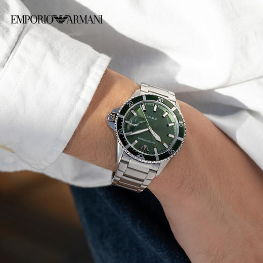 积分换购 | EmporioArmani\阿玛尼 官方新款绿水鬼男表AR11338[福利品] 商品图4