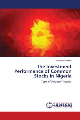 【预售 按需印刷】The Investment Performance of Common Stocks in Nigeria