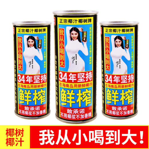 椰树牌椰汁【245ml】  椰树集团 商品图0