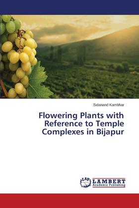 【预售 按需印刷】Flowering Plants with Reference to Temple Complexes in Bijapur