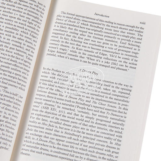 【中商原版】斯特林堡戏剧选 朱莉小姐和其他戏剧 豆瓣高分 英文原版 Miss Julie and other plays Strindberg 商品图3