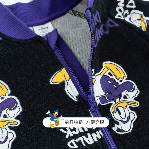 【商场同款】迪士尼童装新品春秋男童无帽外套唐老鸭活力时尚儿童上衣 商品图6