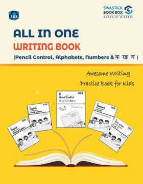 【预售 按需印刷】SBB All in One Writing Book Alphabets  Nembers and Ka  Kha  Gha