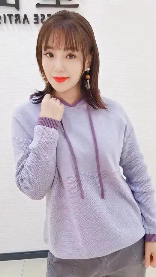 3F 无色无味 编织衫 商品图0