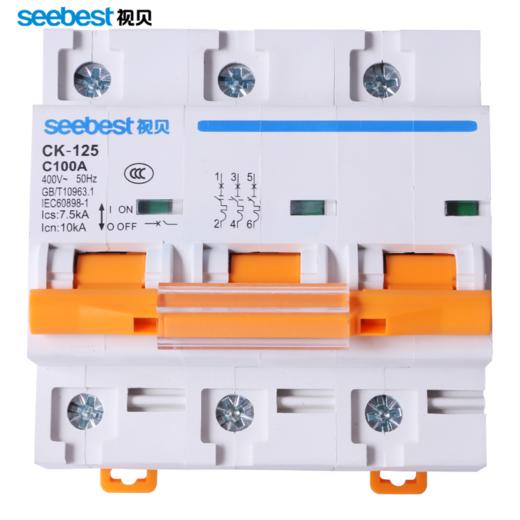 空开/CK-125(升级)/白色/100A/C型(大体积)/3P 商品图1