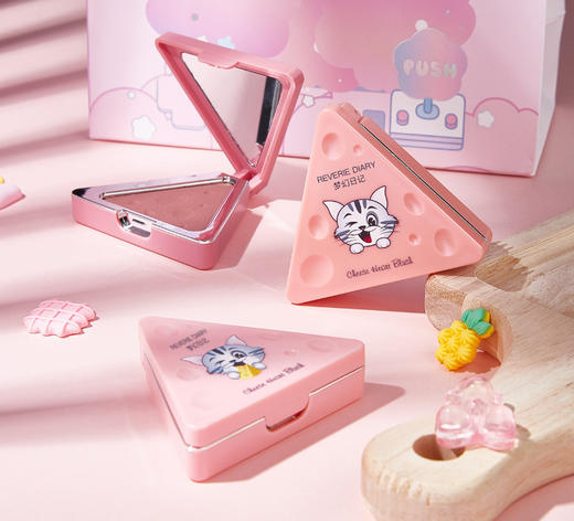 抖音同款奶酪腮红新款芝心腮红提亮肤色修容胭脂自然裸妆奶茶学生平价 商品图0