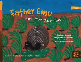 【预售 按需印刷】Father Emu runs from the hunter