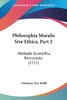 【预售 按需印刷】Philosophia Moralis Sive Ethica  Part 2 商品缩略图0