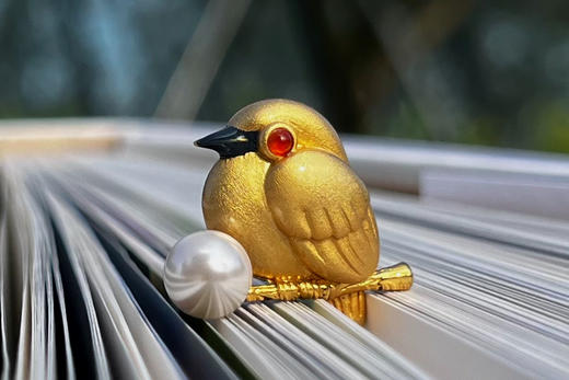 【油多拉定制】小翠*珍珠胸针/项链（两用）【包装瑕疵，内部全新，特惠出售，介意勿拍】 商品图0