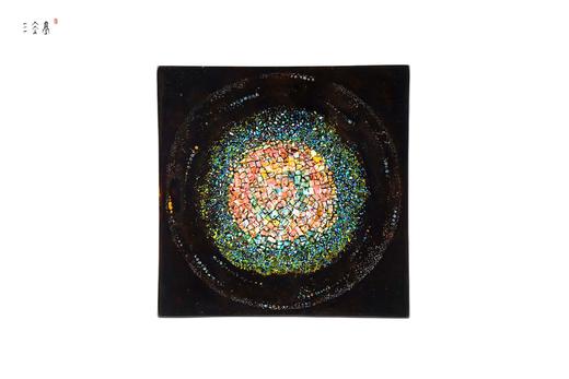 三希堂  流霞系列  《璀璨星河》大漆壶承【预订】 商品图0