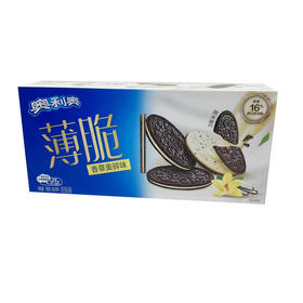 奥利奥薄脆香草奥碎味夹心饼干190g
