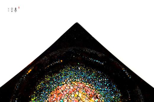 三希堂  流霞系列  《璀璨星河》大漆壶承【预订】 商品图4