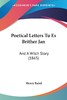 【预售 按需印刷】Poetical Letters Tu Es Brither Jan 商品缩略图0