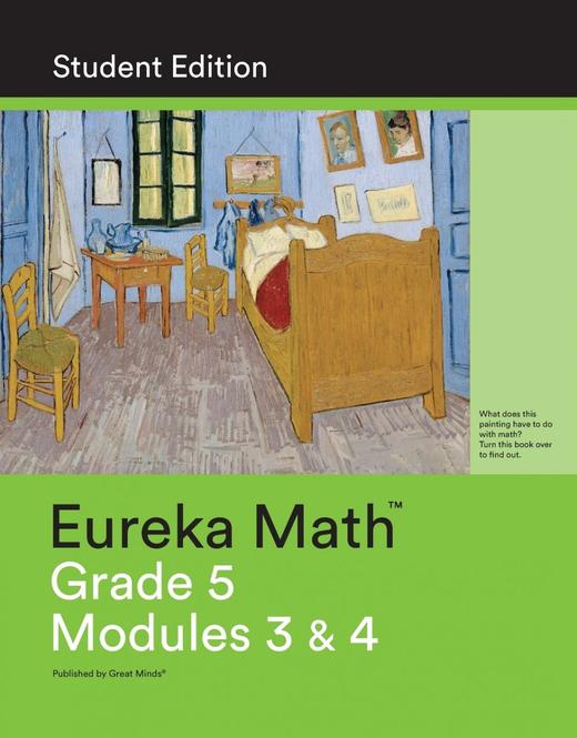 【预售 按需印刷】Eureka Math Grade 5 Student Edition Book #2 (Modules 3 & 4) 商品图0