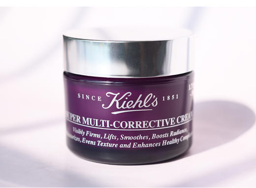 【赠口红小样1支】Kiehl's科颜氏紫玻A面霜50ml 三大成分协同配合 玻色因超A元 修护肌底 横向淡纹 纵向提拉 商品图5