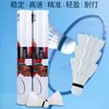 红双喜羽毛球N401比赛训练专业用球耐打王鹅毛球一桶12只装正品球 商品缩略图3