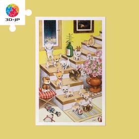 【折扣商品 不退不换】1000片平面塑料拼图 H2877 SMART-吉娃娃下楼梯 折扣商品 轻微盒损 介意慎拍