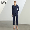 IWY/藏青色正装女职场套装夏季工作服气质干练西装套装女总裁马甲三件套裤CPM1486 商品缩略图2