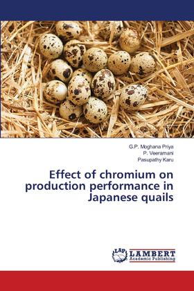 【预售 按需印刷】Effect of chromium on production performance in Japanese quails