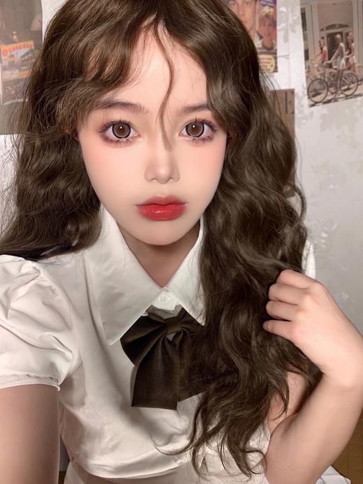 【大直径】Agenscolor-雾樱甜酒粉-14.5mm【年抛 0-1000度 无525/575】 商品图4