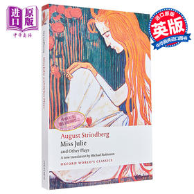 【中商原版】斯特林堡戏剧选 朱莉小姐和其他戏剧 豆瓣高分 英文原版 Miss Julie and other plays Strindberg