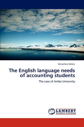 【预售 按需印刷】The English language needs of accounting students