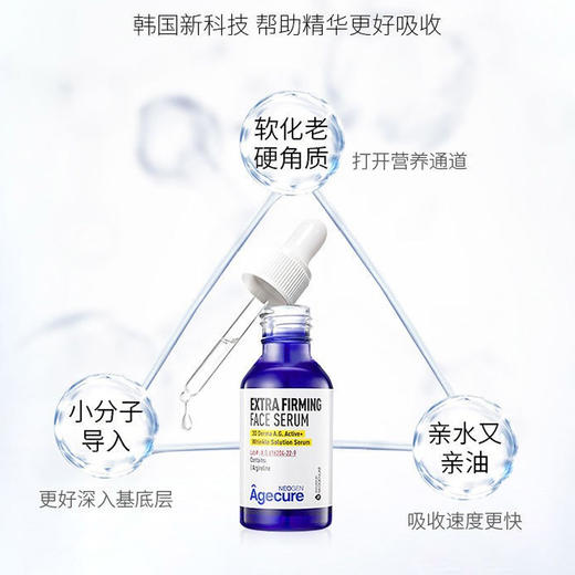 韩国Neogen妮珍六胜肽线雕青春抗氧化精华30ml紧致淡纹提亮 商品图3